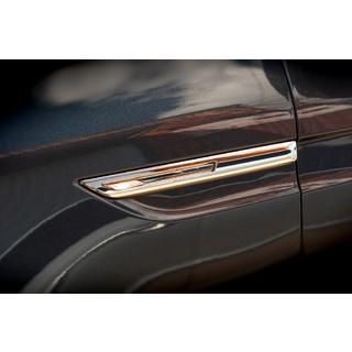 Chrom Blenden Blinker 2016-2020 (2 Stk., Edelstahl)