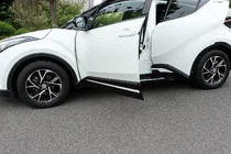 Toyota C-HR 2016-2023 Türleisten OmsaLine (4 Stk., Edelstahl) Foto 3