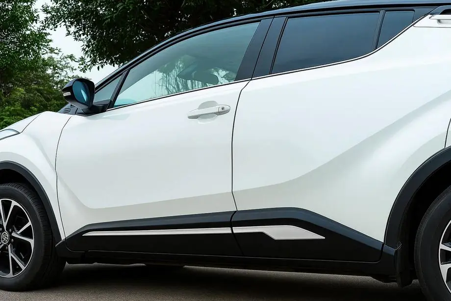 Toyota C-HR 2016-2023 Türleisten OmsaLine (4 Stk., Edelstahl) Image