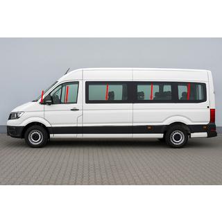 Untere Fensterleisten lange Basis (10 Stk, Edelstahl) Volkswagen Crafter 2016- Foto 1