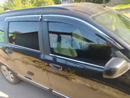 Dacia Lodgy 2012-2022 Windabweiser mit Chromleiste (4 Stk, Niken) Foto 4