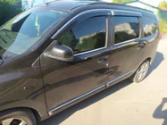Dacia Lodgy 2012-2022 Windabweiser mit Chromleiste (4 Stk, Niken) Foto 3