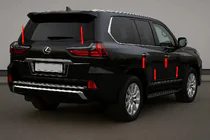 Lexus LX570/450d 2008-2022 BlackEdition Bodykit (für TRD 2016+) Foto 2
