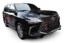 Lexus LX570/450d 2008-2022 BlackEdition Bodykit (für TRD 2016+) Foto 1