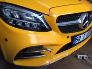Mercedes C-class W205 2014-2021 Chrom Abdeckungen für Nebelscheinwerfer passend für AMG (4 Stk) Foto 2