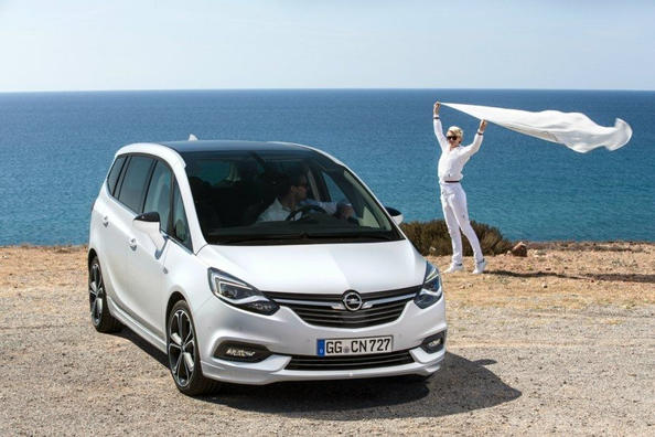 Übersicht der kompakte Minivan Opel Zafira