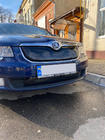 Skoda Superb 2009-2015 Winterabdeckung für Kühlergrill (Oben, 2008-2013) Matt Foto 5