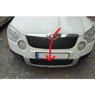 Winterabdeckung für Kühlergrill (unten, 2009-2013) Skoda Yeti 2009-2017 Foto 2
