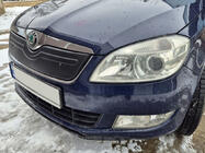 Skoda Roomster 2006-2015 Winterabdeckung für Kühlergrill (2010+, oben) Glänzend Foto 2