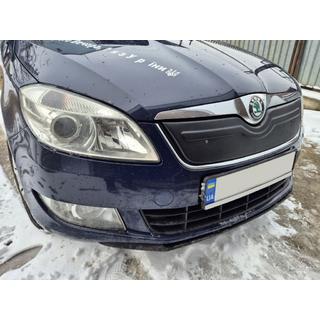 Winterabdeckung für Kühlergrill (2010+, oben) Skoda Roomster 2006-2015 Foto 1