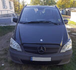 Mercedes Vito W639 2004-2014 Winterabdeckung für Kühlergrill V2 (2010-2015) Matt Foto 1