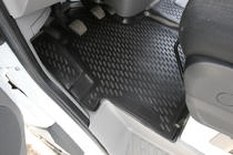 Mercedes Sprinter W906 2006–2018 (2015↗) Gummimatten Innenraum (2 Stk, Novline) Foto 2