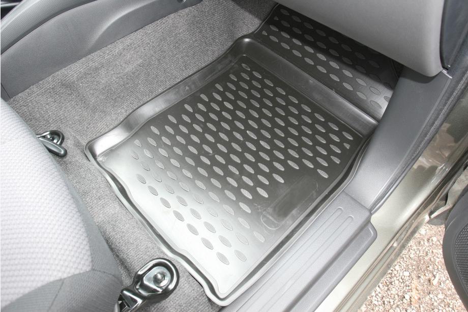 Mitsubishi L200 2015-2024 3D Gummimatten für Innenraum (4 Stk, Novline) Budgetausstattung Foto 5