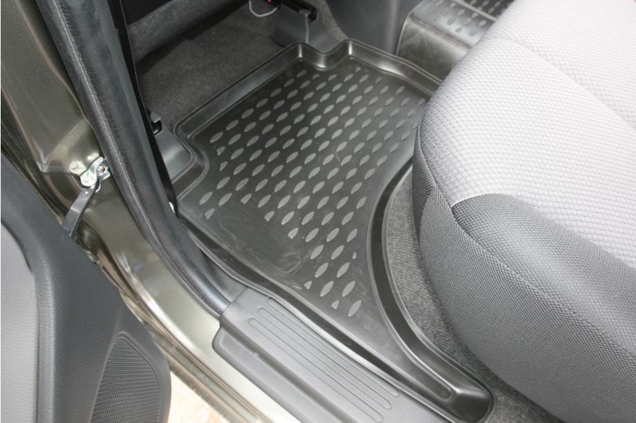 Mitsubishi L200 2015-2024 3D Gummimatten für Innenraum (4 Stk, Novline) Budgetausstattung Foto 6
