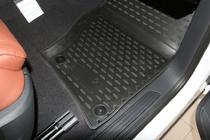 Volkswagen Touareg 2010-2018 3D Gummimatten für Innenraum (4 Stk, Novline) mit 2-Zonen-Klimaautomatik Foto 4