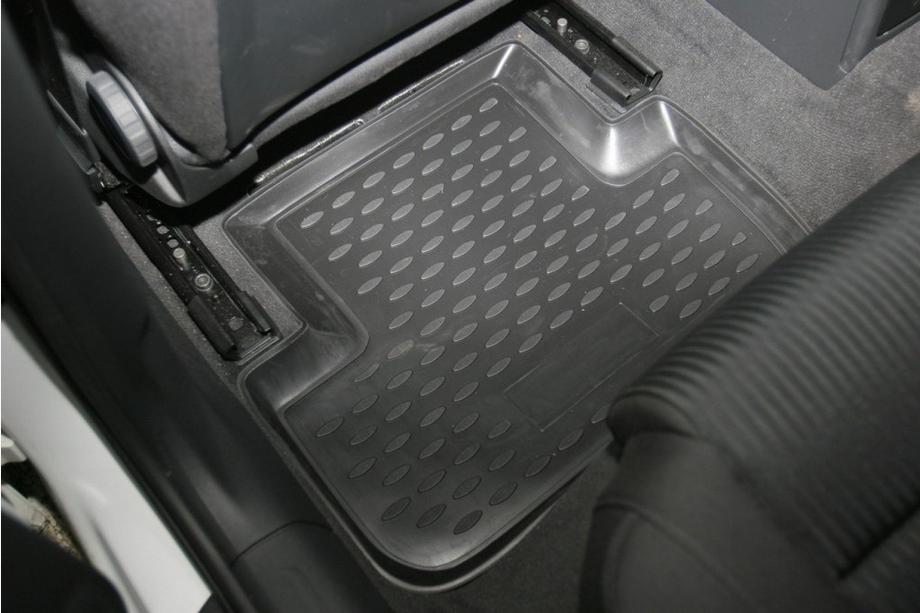 Audi A4 B8 2007-2015 Gummimatten Innenraum (4 Stk, Novline) Automatikgetriebe Foto 3