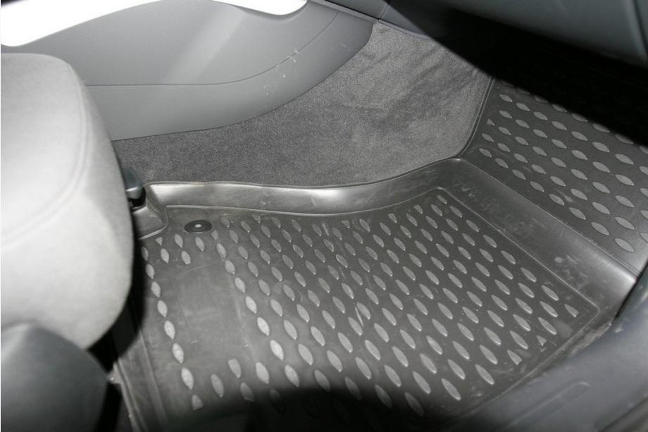 Audi A4 B8 2007-2015 Gummimatten Innenraum (4 Stk, Novline) Automatikgetriebe Foto 4