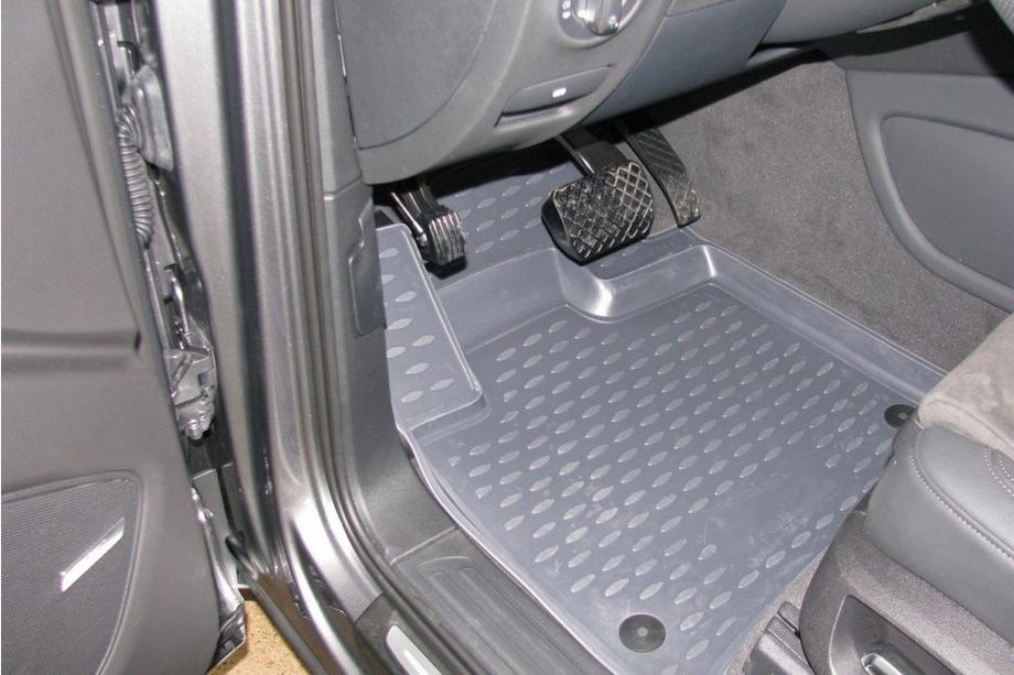 Audi Q7 2005-2015 Gummimatten für den Innenraum (4 Stk, Novline) Foto 2