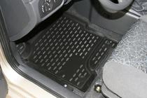 Chery A13 2008-2019 Gummimatten für den Innenraum (4 Stk, Novline) Foto 2
