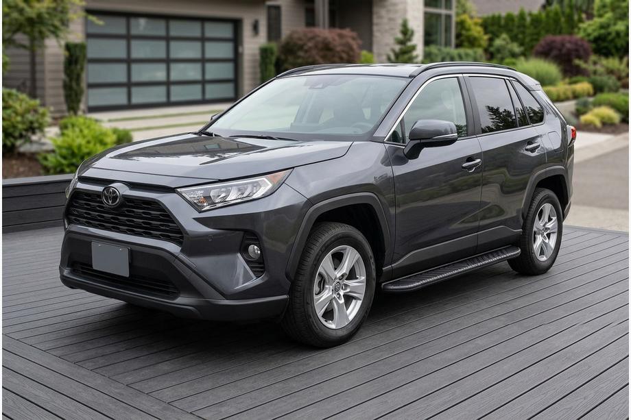 Toyota Rav 4 2019–2025 Seitenschweller Bosphore Black (2 Stk., Aluminium) Image