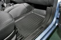 Fiat Punto Grande/EVO 2006-2018 (2006↗) Gummimatten Innenraum (4 Stk, Novline) 5D Foto 4