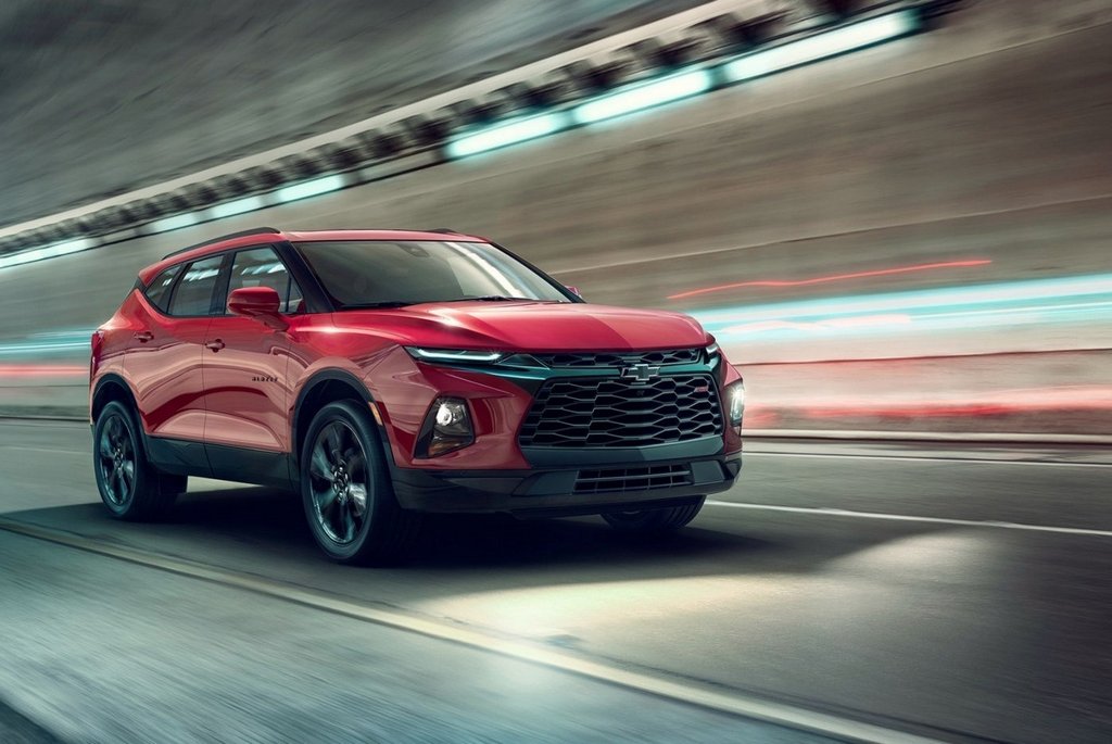 Übersicht über mittelständische Crossover-Chevrolet Blazer