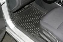 Hyundai Accent 2011-2017 Gummimatten für den Innenraum (4 Stk, Novline) Foto 2