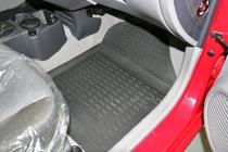 Kia Picanto 2004-2011 Gummimatten für den Innenraum (4 Stk, Novline) Foto 4