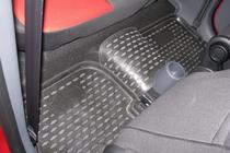 Mitsubishi Colt 2004-2012 (2009↗) Gummimatten Innenraum (4 Stk, Novline) 5D Foto 2