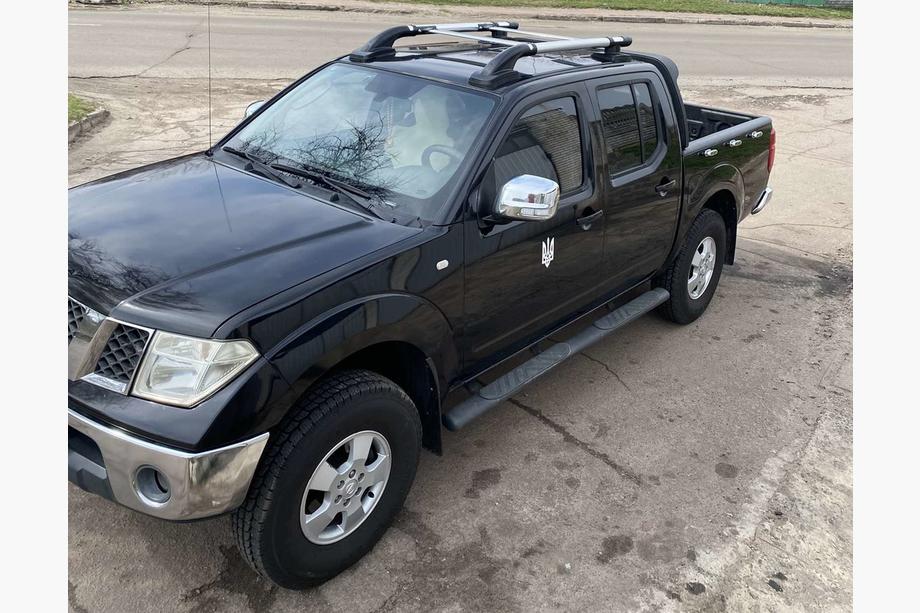 Nissan Navara 2006-2015 Dachreling mit Querträgern (2 Stk, Chrom) Image