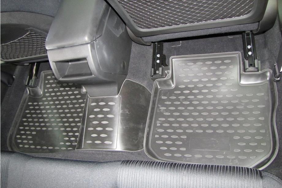 Subaru Legacy 2009-2014 Gummimatten für den Innenraum (4 Stk, Novline) Foto 3