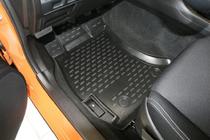 Subaru XV 2011-2017 Gummimatten für den Innenraum (4 Stk, Novline) Foto 2
