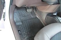 Toyota IQ 2008-2015 Gummimatten für den Innenraum (4 Stk, Novline) Foto 2