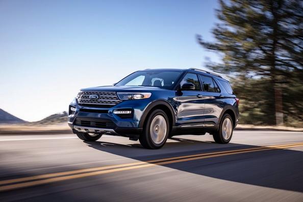 Full-size-Crossover-SUV Ford Explorer Modelljahr 2020