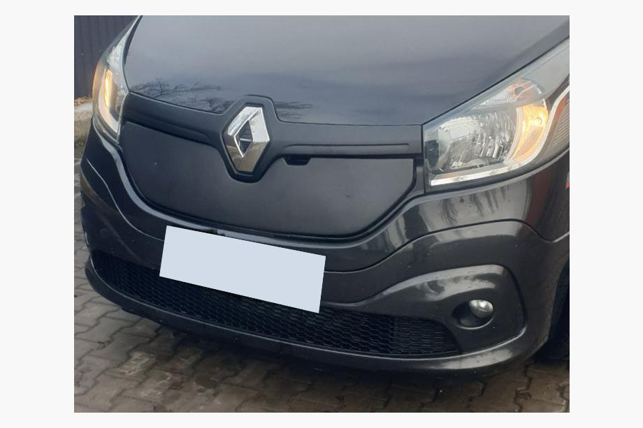 Renault Trafic 2015- Winterabdeckung für Kühlergrill (2015-2020) Glänzend Foto 4