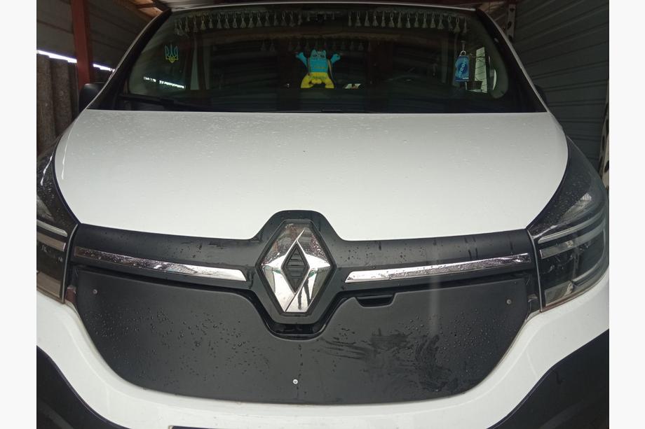 Renault Trafic 2015- Winterabdeckung für Kühlergrill (2015-2020) Glänzend Foto 2
