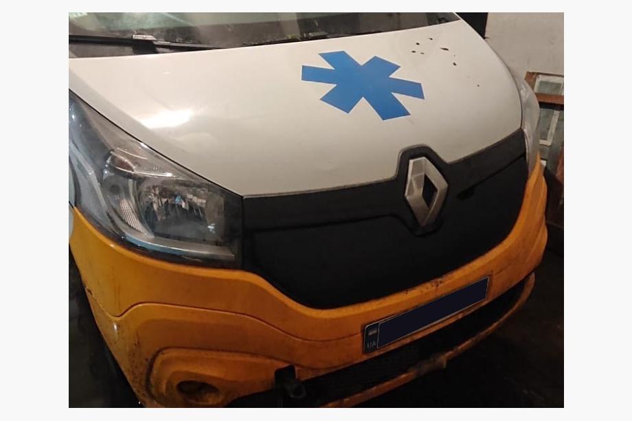 Renault Trafic 2015- Winterabdeckung für Kühlergrill (2015-2020) Glänzend Foto 3