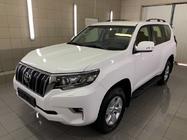 Toyota Land Cruiser Prado 150 2009-2023 Dachreling türkisches Design (Schwarz, 2 Stk) Metallfüße Foto 2