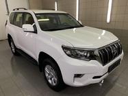 Toyota Land Cruiser Prado 150 2009-2023 Dachreling türkisches Design (Schwarz, 2 Stk) Metallfüße Foto 3