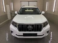 Toyota Land Cruiser Prado 150 2009-2023 Dachreling türkisches Design (Schwarz, 2 Stk) Metallfüße Foto 6