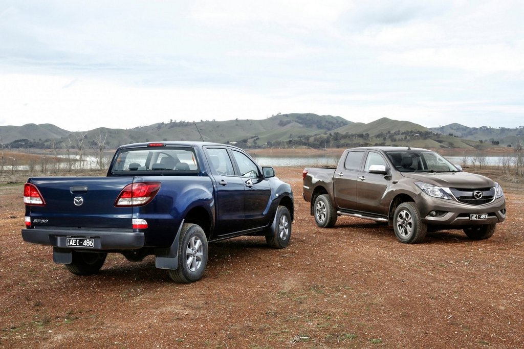Mittelklasse-Rahmen-Pick-up Mazda BT-50