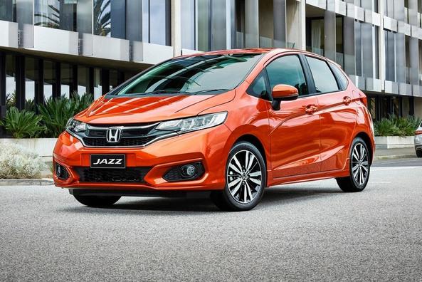 Überarbeitete Version des kompakten Fließheck Honda Jazz der Dritten Inkarnation