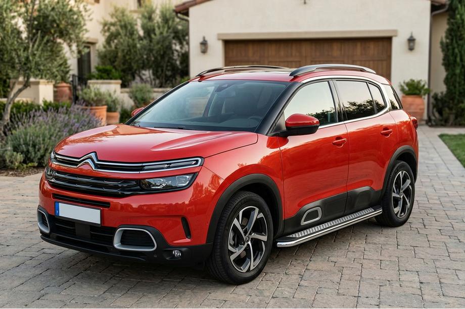 Citroen C5 Aircross 2017-2025 Seitenschweller Maydos V2 (2 Stk, Aluminium & Edelstahl) Image