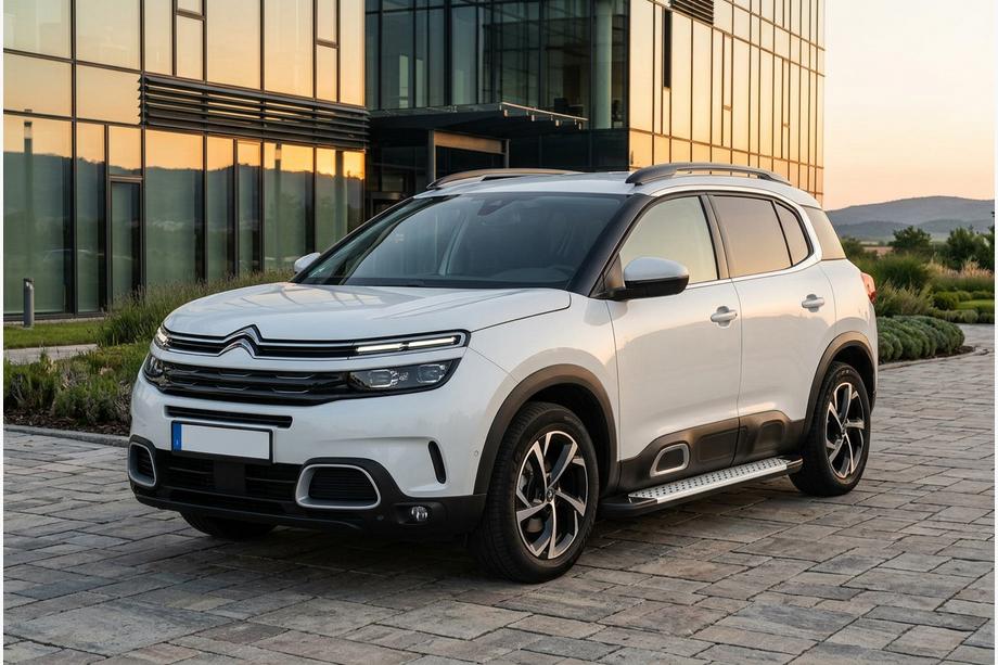 Citroen C5 Aircross 2017-2025 Seitenschweller Allmond Grey (2 Stk, Aluminium) Image