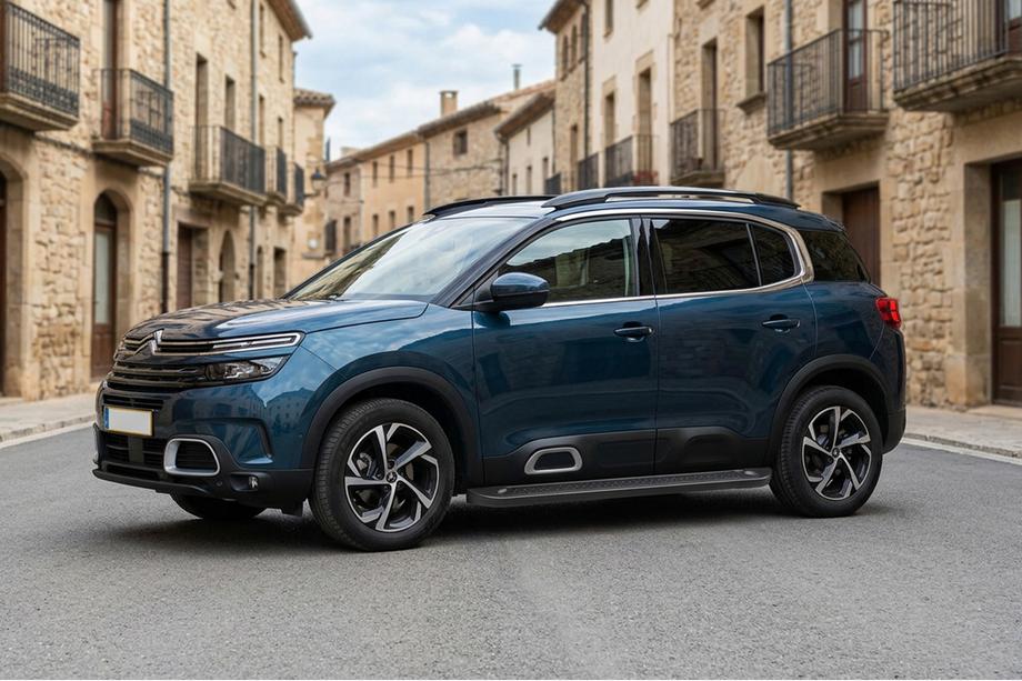 Citroen C5 Aircross 2017-2025 Seitenschweller Allmond Black (2 Stk, Aluminium) Image