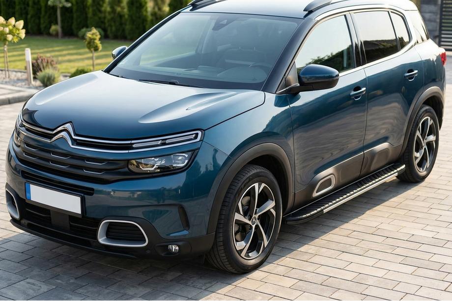 Citroen C5 Aircross 2017-2025 Seitenschweller Bosphore Grey (2 Stk., Aluminium) Image