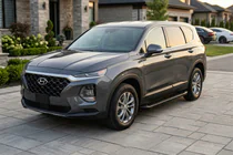Hyundai Santa Fe 4 2018-2023 Trittbretter Allmond Black (2 Stk., Aluminium) Foto 1