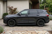 Hyundai Santa Fe 4 2018-2023 Seitenschweller Bosphore Black (2 Stk., Aluminium) Foto 1