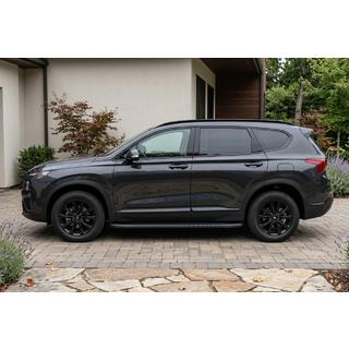 Seitenschweller Bosphore Black (2 Stk., Aluminium) Hyundai Santa Fe 4 2018-2023 Foto 1