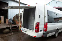 Volkswagen Crafter 2006-2016 Dachträger (grundiert zum Lackieren) Foto 5